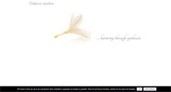 Desktop Screenshot of odeon-audio.com